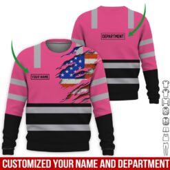 Custom Pink 3D Hoodie - photo 4