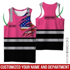 Custom Pink 3D Hoodie - photo 8
