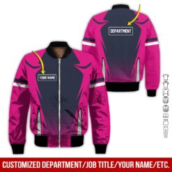 Custom Pink Workwear Style Hoodie - photo 9