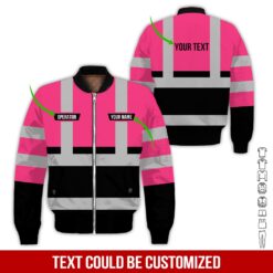 Custom Pink Workwear Style Hoodie - photo 9