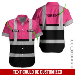 Custom Pink Workwear Style Hoodie - photo 3