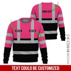 Custom Pink Workwear Style Hoodie - photo 4