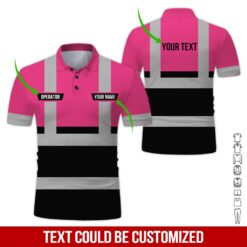Custom Pink Workwear Style Hoodie - photo 2
