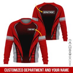 Custom Red Heavy Equipment Hoodie - photo 4