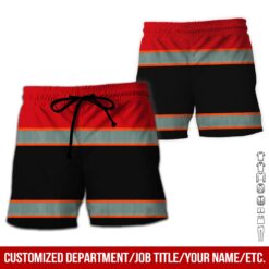 Custom Red Workwear Style Hoodie - photo 7