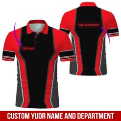 Custom Red Workwear Style Hoodie - photo 2