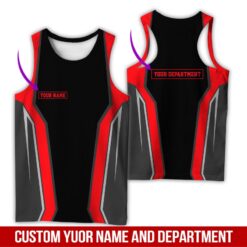 Custom Red Workwear Style Hoodie - photo 8