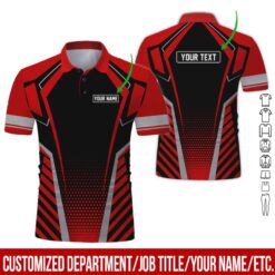 Custom Red Workwear Style Hoodie - photo 2