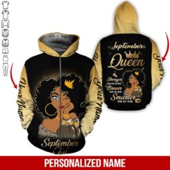 Custom September Girl 3D Hoodie - photo 6