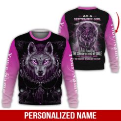 Custom September Girl 3D Hoodie - photo 4