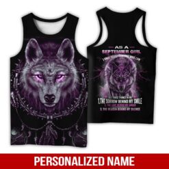 Custom September Girl 3D Hoodie - photo 8