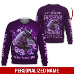 Custom September Girl Hoodie - photo 4