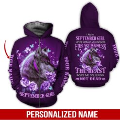 Custom September Girl Hoodie - photo 6