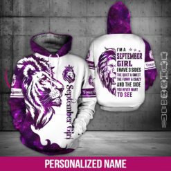 Custom September Girl Hoodie - photo 5