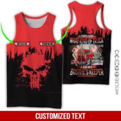 Custom Truck Driver 3D Hoodie - photo 8