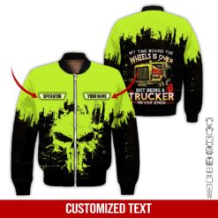 Custom Truck Driver 3D Hoodie - photo 9