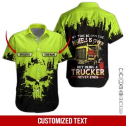 Custom Truck Driver 3D Hoodie - photo 3