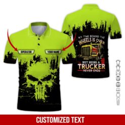 Custom Truck Driver 3D Hoodie - photo 2