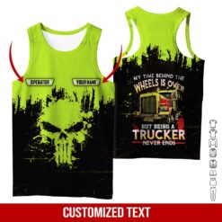 Custom Truck Driver 3D Hoodie - photo 8