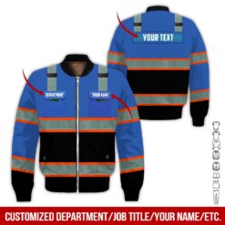 Custom Workwear Blue Style Hoodie - photo 9