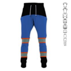 Custom Workwear Blue Style Hoodie - photo 10