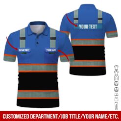 Custom Workwear Blue Style Hoodie - photo 2