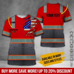 Personalized Pocket Workwear Printed Shirt - photo 10