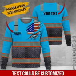 Personalized Pocket Workwear Printed Shirt - photo 40