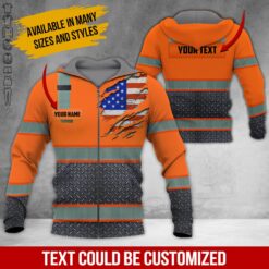 Personalized Pocket Workwear Printed Shirt - photo 51