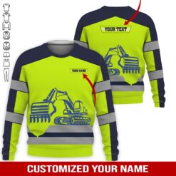 Personalized Excavator Lover Workwear Clothes - photo 4