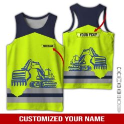 Personalized Excavator Lover Workwear Clothes - photo 8