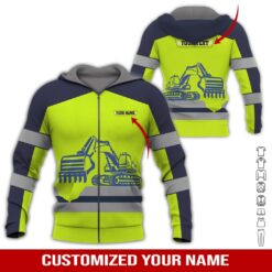 Personalized Excavator Lover Workwear Clothes - photo 6