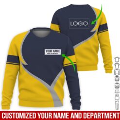 Custom Yellow 3D Hoodie - photo 4