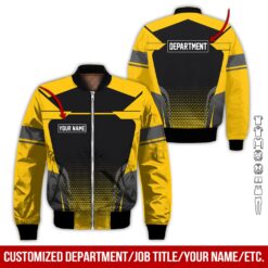 Custom Yellow Workwear Style Hoodie - photo 9