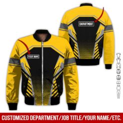 Custom Yellow Workwear Style Hoodie - photo 9