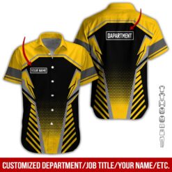 Custom Yellow Workwear Style Hoodie - photo 3