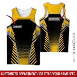 Custom Yellow Workwear Style Hoodie - photo 8