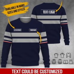 Custom Name and Text Full Colors 3D Hoodie - photo 40