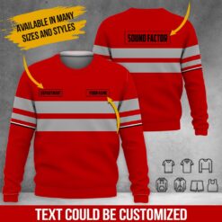 Custom Name and Text Full Colors 3D Hoodie - photo 13