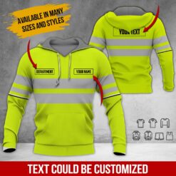 Custom Name and Text Full Colors 3D Hoodie - photo 5