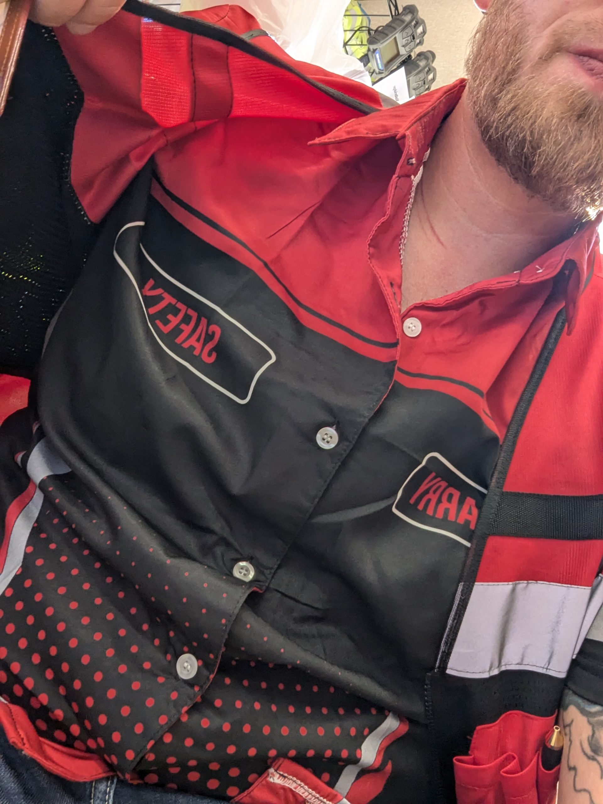 Click to view full screen Custom Workwear Style 3D All Over Printed Clothes AA24 photo review
