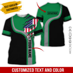 3D Personalized Name & Department Work Shirt - photo 246