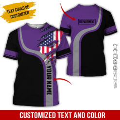 3D Personalized Name & Department Work Shirt - photo 256