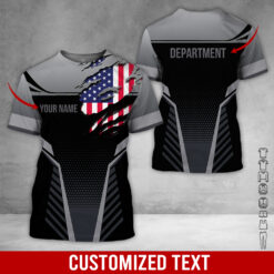 Personalized 3D Workwear Printed Uniform Shirt - photo 623