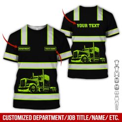 Customized Name Semi Truck All Over Print Uniform - photo 13