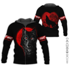 Love Wolf 3D Hoodie - photo 15