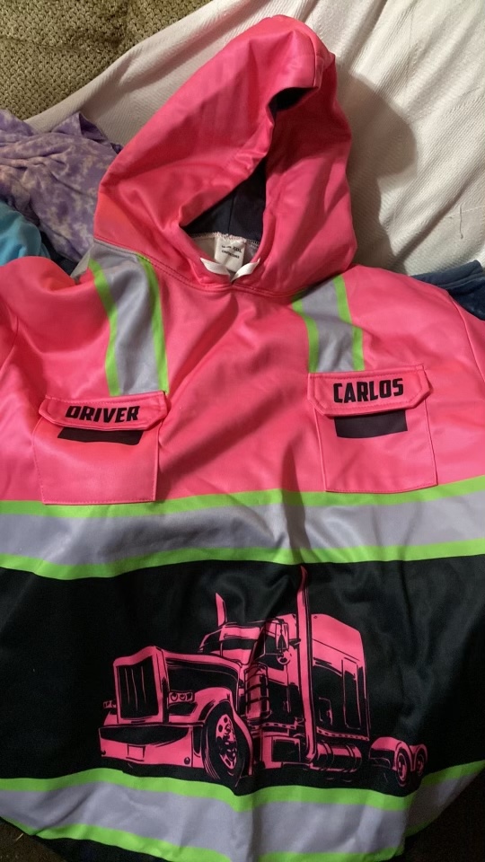 Click to view full screen Pocket - Personalized Name Workwear Style All Over Printed Clothes TN454 photo review