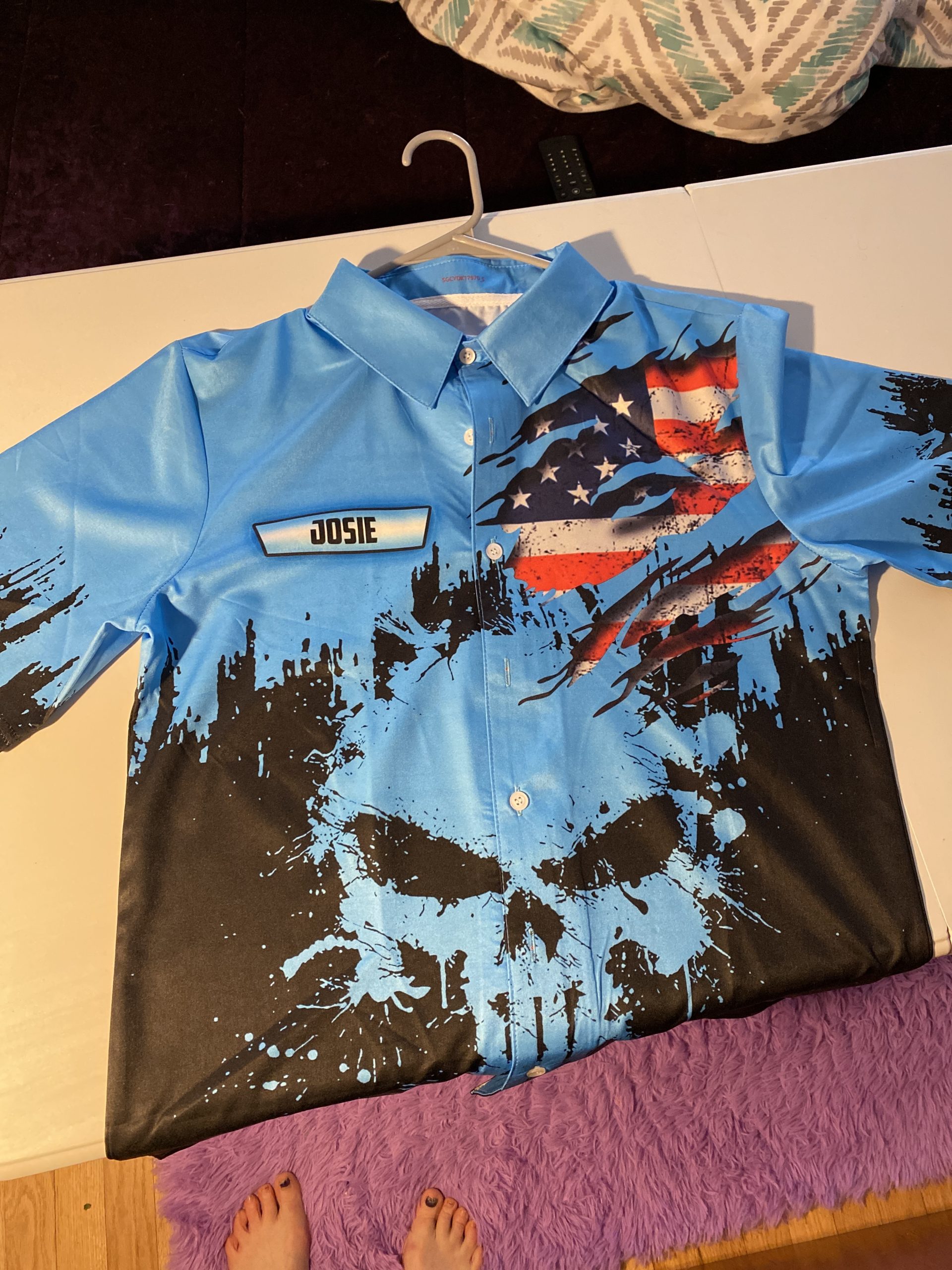 Click to view full screen Personalized Name 3D All Over Printed Clothes MH384 photo review