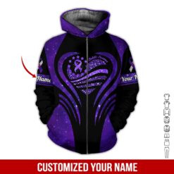 Custom Diabetes Awareness 3D Hoodie - photo 6