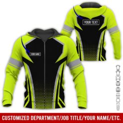 Custom Green Workwear Style Hoodie - photo 6